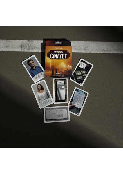 Kartlı Cinayet Çözme Oyunu Otoparkta Cinayet Dosyası