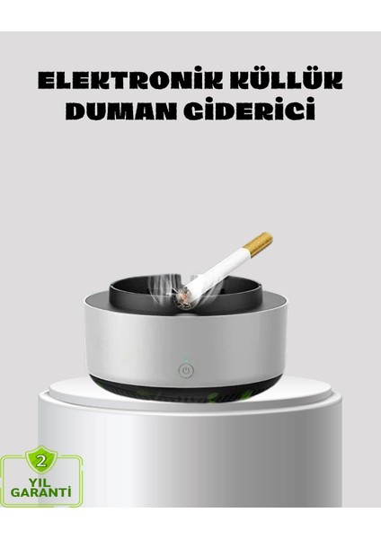 Küllük ve Hava Temizleyici 2’si 1 Arada – Sigara Kokusu Giderici, Araba ve Ofis Için