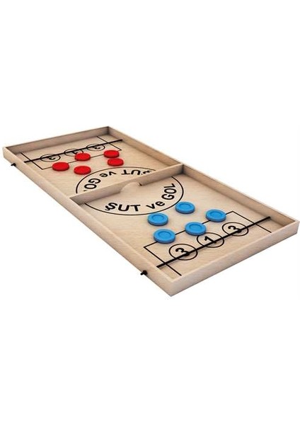 Şut ve Gol Akıl Oyunu | Eğlenceli Ahşap Futbol Oyunu | 5 Yaş Üzeri Kutu Oyunu