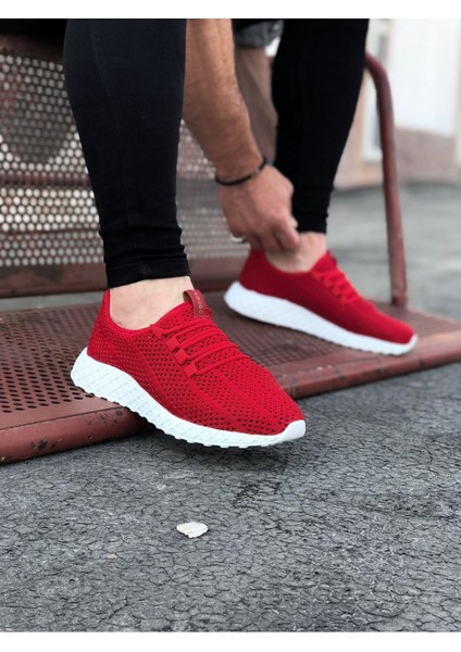 Kırmızı Erkek Spor Ayakkabı