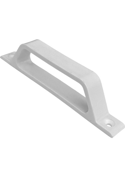 PVC ve Alüminyum Sineklik Tutamağı Beyaz Plastik D Kol Kulp 12cm