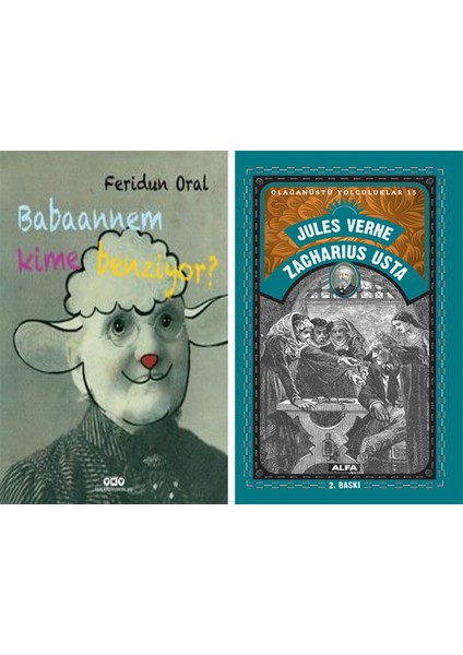 Babaannem Kime Benziyor? (Karton Kapak) + Zacharius Usta