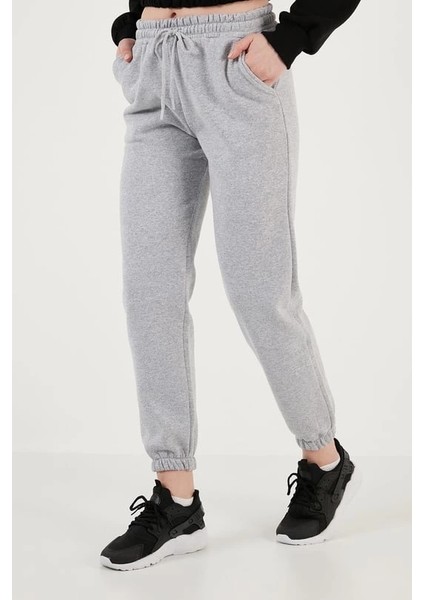 3 Iplik Şardonlu Paça Lastikli Eşofman Gri IS001 fiyatları