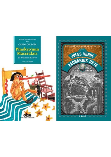 Pinokyo’nun Maceraları – Bir Kuklanın Hikâyesi (Küçük Boy) + Zacharius Usta