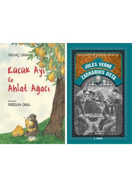 Küçük Ayı ile Ahlat Ağacı (Karton Kapak) + Zacharius Usta
