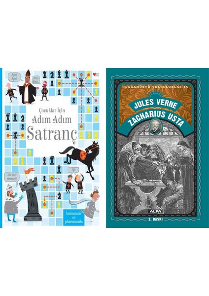 Çocuklar Için Adım Adım Satranç + Zacharius Usta