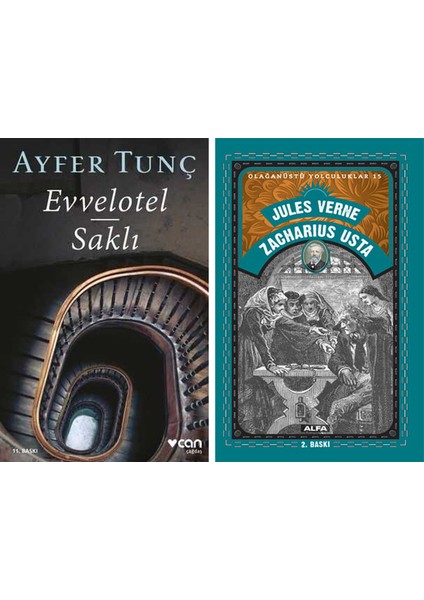 Evvelotel Saklı (Yeni Kapak) + Zacharius Usta