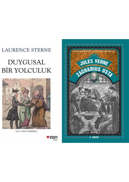 Duygusal Bir Yolculuk (Yeni Beyaz Kapak) + Zacharius Usta