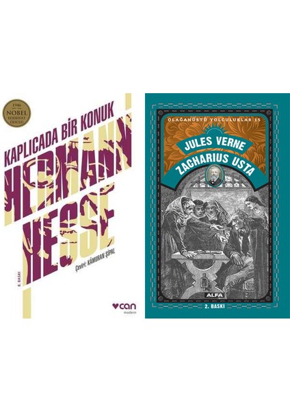 Kaplıcada Bir Konuk (Yeni Kapak) + Zacharius Usta