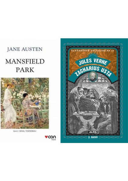 Mansfield Park (Yeni Beyaz Kapak) + Zacharius Usta