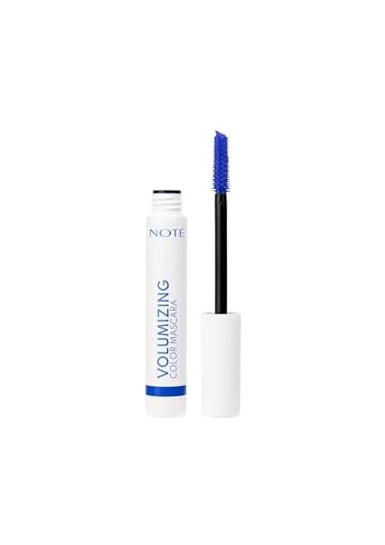 Note Volumizing Color Hacim ve Uzatma Etkili Renkli Maskara - Mavi