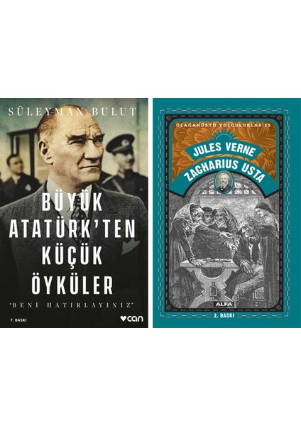 Büyük Atatürk'ten Küçük Öyküler (Tek Cilt) + Zacharius Usta