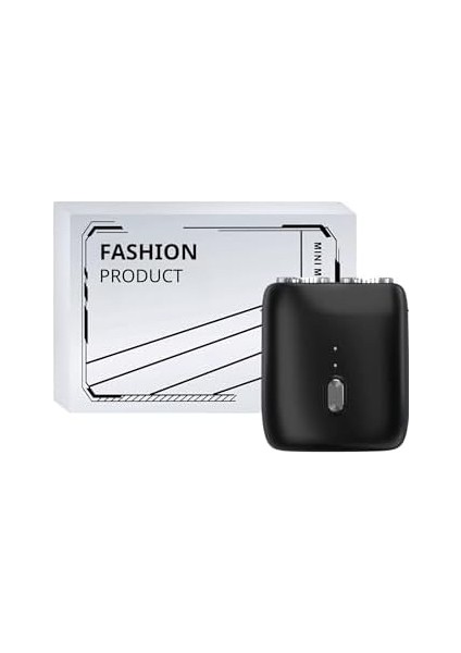 Mini Shaver Traş Makinesi, Seyahat Tıraş Makinesi, Mini Tıraş Makinesi, Erkek, Elektrikli, Mini Tıraş Makinesi, Çift Kafalı Tıraş Makinesi, Erkekler Için Ideal Hediye, Yolculuk Için