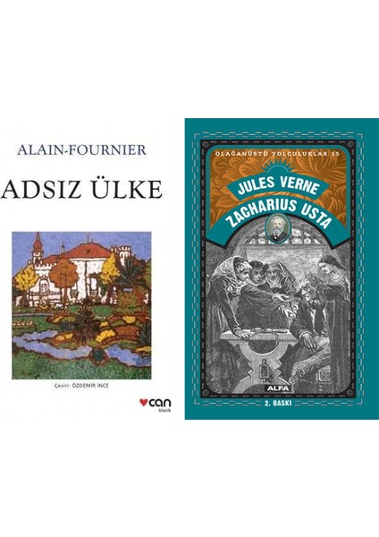 Adsız Ülke (Yeni Beyaz Kapak) + Zacharius Usta