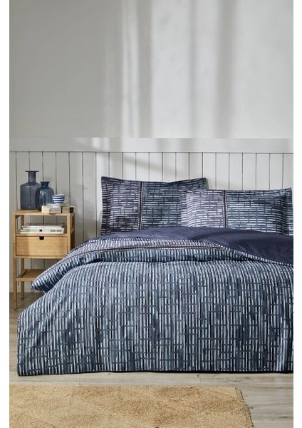 Özdilek Maskülen Çift Kişilik Nev Takımı Modra Mavi