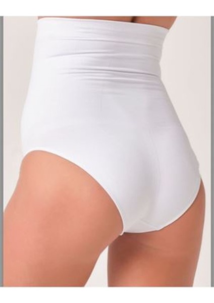 Beyaz Kadın Dikişsiz Slip Korse modelleri