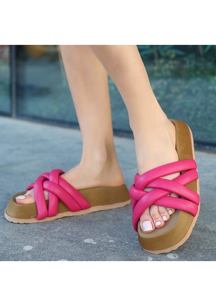 Tenda Fuşya Cilt Terlik fırsatları