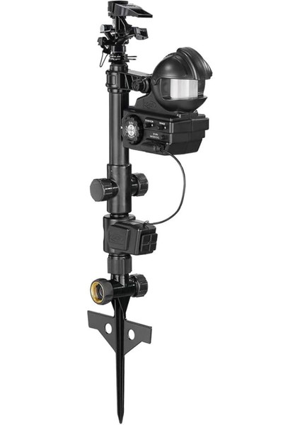 62100 Yard Enforcer Etkinleşen Fıskiye, Gündüz ve Gece Algılama Modlu, Siyah