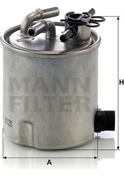 Mtxdpn Yakit Filtresi Nissan Qashqai 1.5 Dci 106HP 02/07-