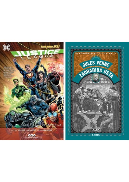 Justice League 5 – Daima Kahramanlar + Zacharius Usta