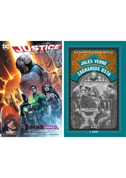 Justice League 7 – Darkseid Savaşı Bölüm 1 + Zacharius Usta