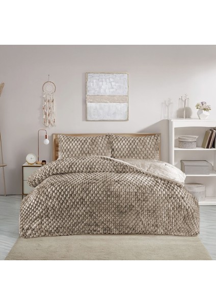 Winter Anastasia Tavşan Tüyü Yorgan Seti - 220X240 cm - Pvc Orijinal Çanta modelleri