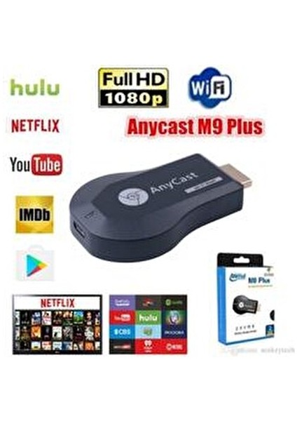 M9 Plus HDMI Görüntü ve Ses Aktarıcı 1,7 m Beyaz Renkli Dayanıklı Kablo indirimleri