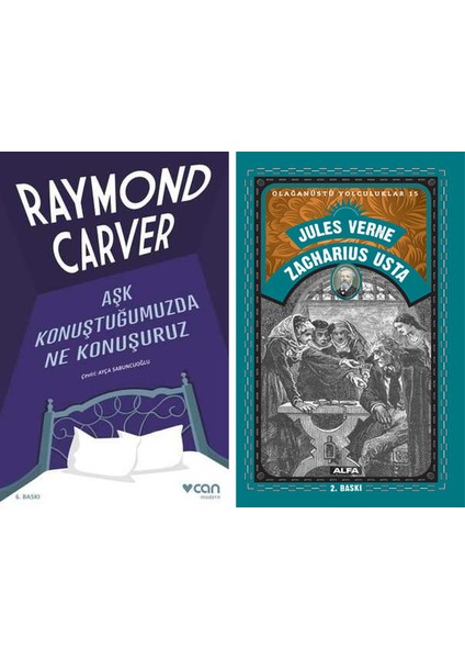 Aşk Konuştuğumuzda Ne Konuşuruz (Yeni Kapak) + Zacharius Usta