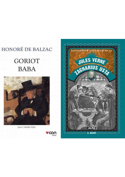 Goriot Baba (Yeni Beyaz Kapak) + Zacharius Usta