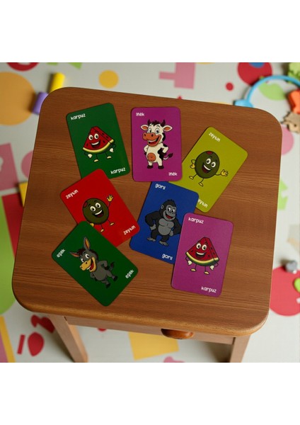 Inek Eşek Karpuz Zeytin Peynir Dikkat Oyunu fiyatları