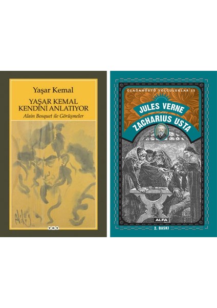 Yaşar Kemal Kendini Anlatıyor – Alain Bosquet ile Görüşmeler + Zacharius Usta