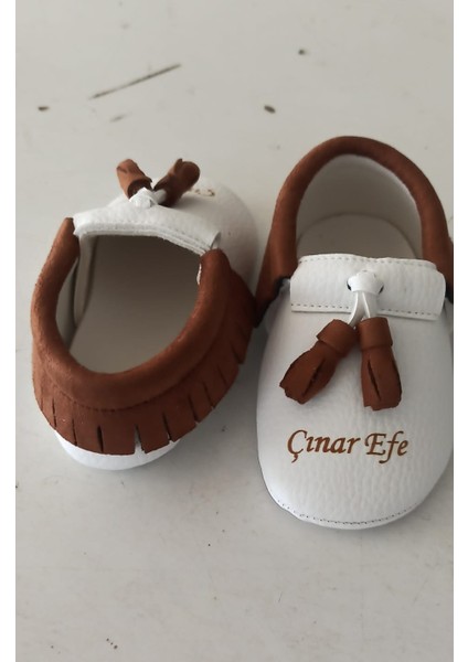 Bebeğinize Özel Kahve Püskül Bebek Ayakkabı fırsatları
