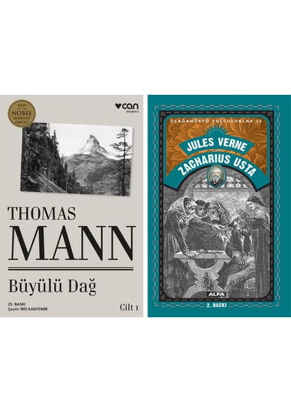 Büyülü Dağ (1.ve 2.cilt) (Yeni Kapak) + Zacharius Usta