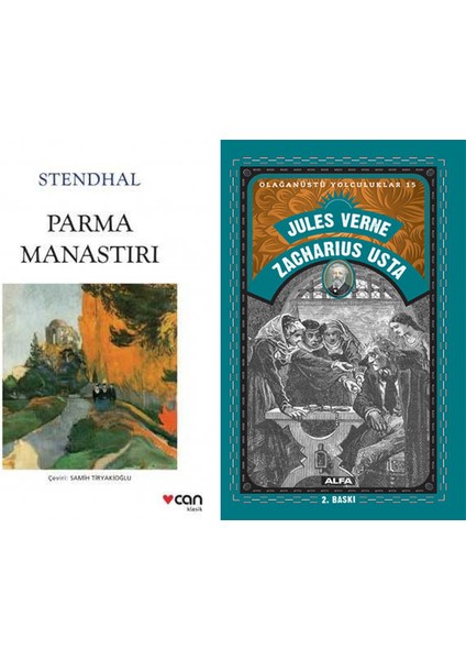 Parma Manastırı (Yeni Beyaz Kapak) + Zacharius Usta