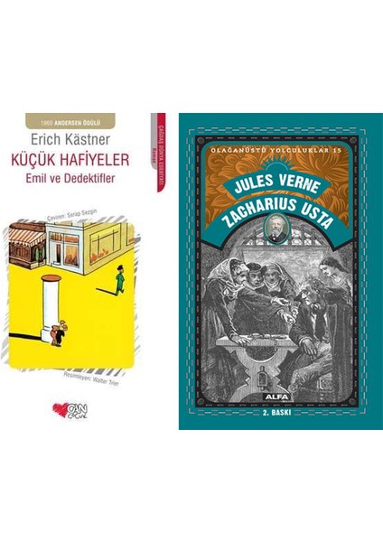 Küçük Hafiyeler Emil ve Dedektifler + Zacharius Usta