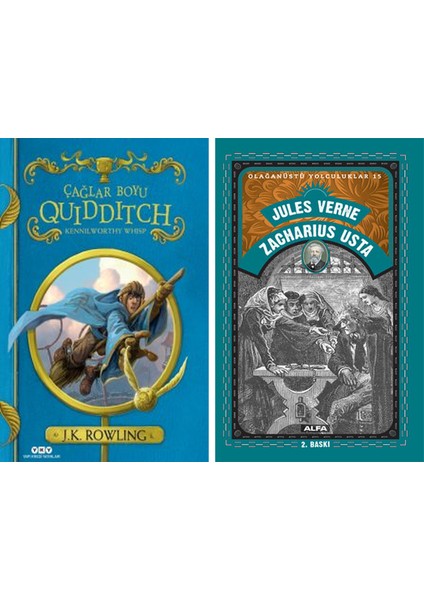 Çağlar Boyu Quidditch (Sert Kapak) + Zacharius Usta