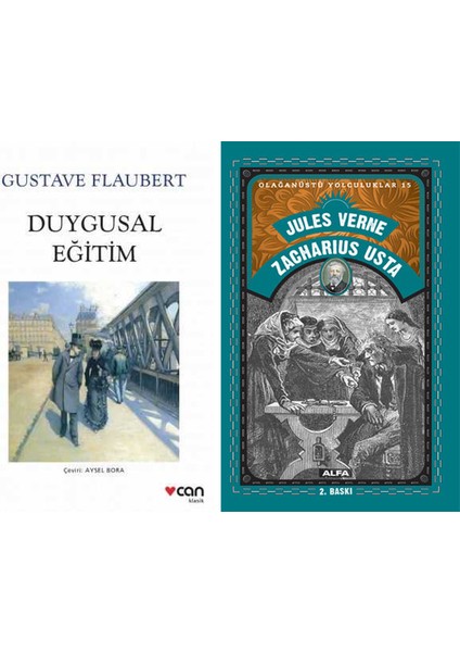 Duygusal Eğitim (Yeni Beyaz Kapak) + Zacharius Usta