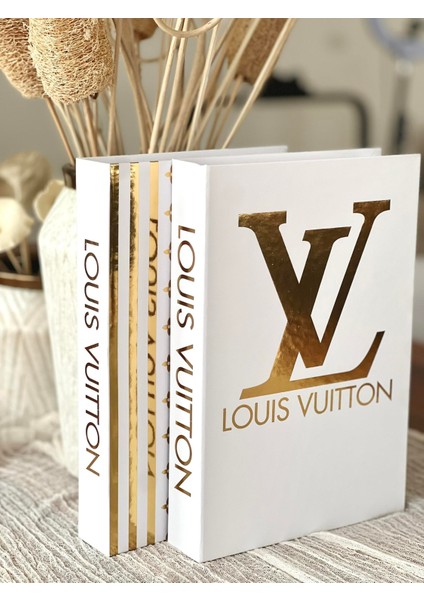 Dekoratif Kitap Kutu 2'li Set (Vl/vl)
