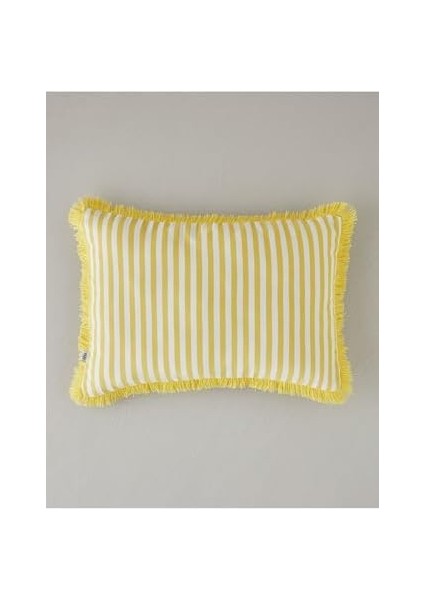 Pamuk Dekoratif Kırlent Sarı modelleri