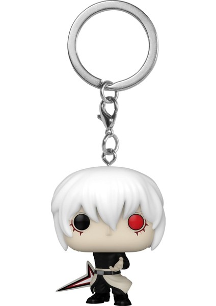 Pop! Anahtarlık: Tokyo Ghoul: Kral - Ken Kaneki - ( Battle) - Mini Figür Yenilik Anahtarlık - Çorap Dolguları - Hediye Fikri - Resmi Ürün