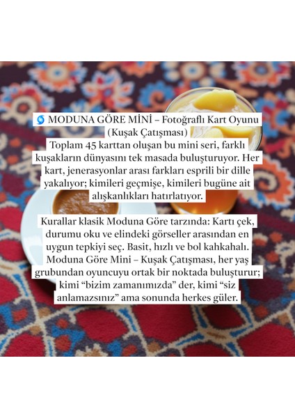 Moduna Göre Mini Fotoğraflı Kart Oyunu Kuşak Çatışması modelleri