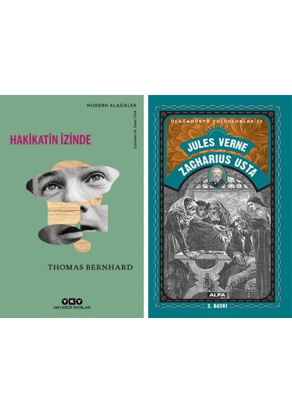 Hakikatin Izinde – Konuşmalar, Okur Mektupları, Söyleşiler, Edebiyat Yazıları + Zacharius Usta
