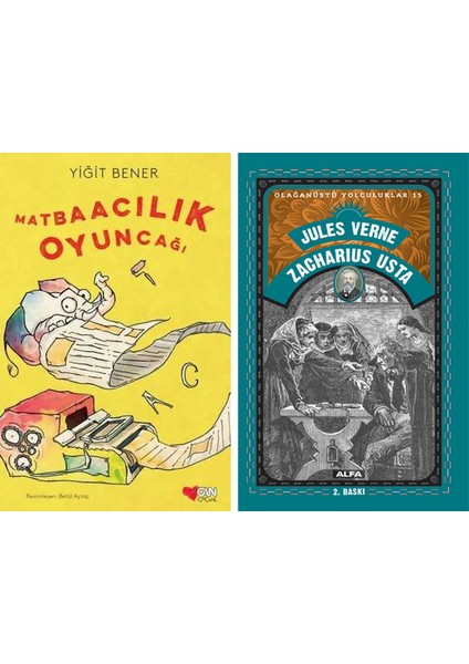 Matbaacılık Oyuncağı + Zacharius Usta