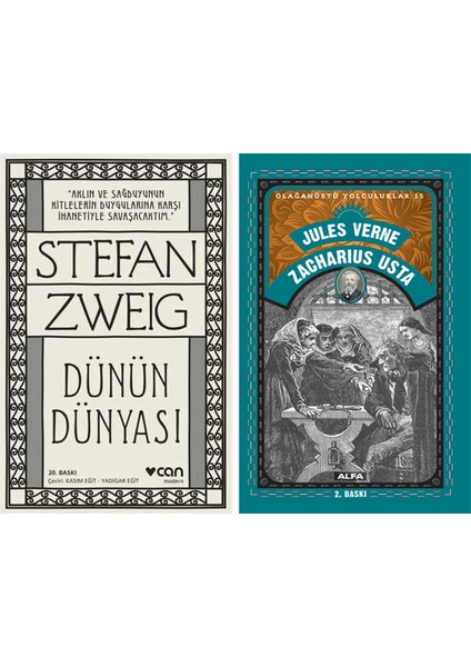 Dünün Dünyası (Yeni Kapak) + Zacharius Usta