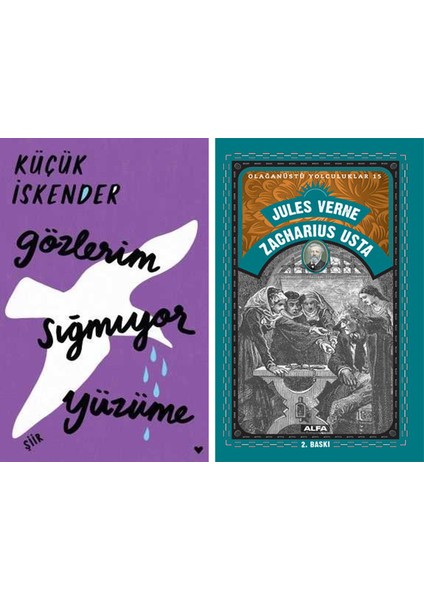 Gözlerim Sığmıyor Yüzüme (Ciltli Baskı) + Zacharius Usta