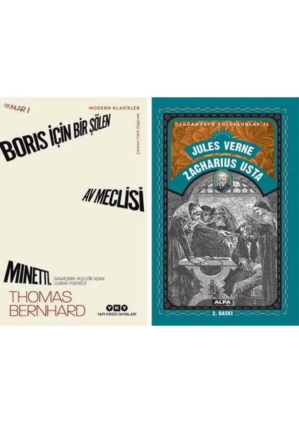 Boris Için Bir Şölen • Av Meclisi • Minetti. Sanatçının Yaşlı Bir Adam Olarak Portresi – Oyunlar I + Zacharius Usta