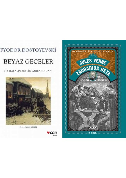 Beyaz Geceler (Yeni Beyaz Kapak) + Zacharius Usta