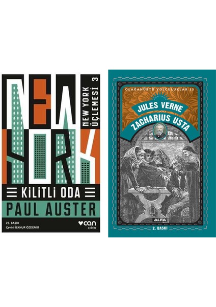 Kilitli Oda - Newyork Üçlemesi + Zacharius Usta