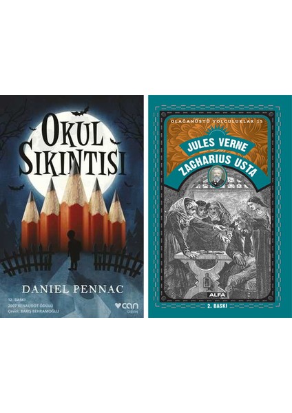 Okul Sıkıntısı (Yeni Kapak) + Zacharius Usta