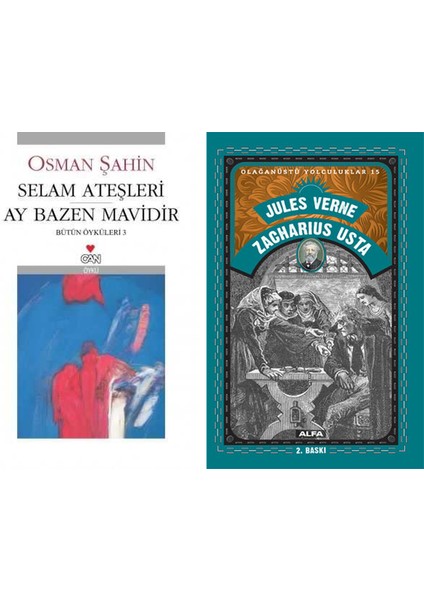 Selam Ateşleri-Ay Bazen Mavidir:bütün Öyküleri 3 + Zacharius Usta